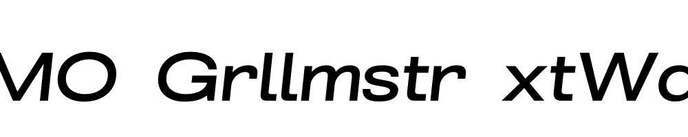 FSP DEMO Grllmstr xtWd Md Italic