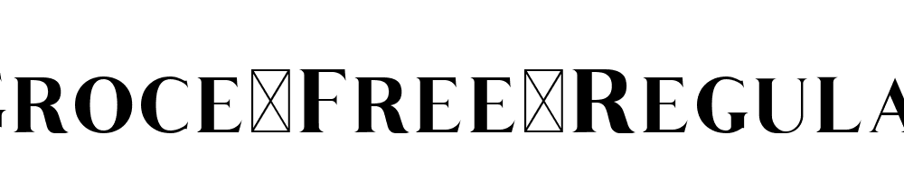 Groce-Free-Regular