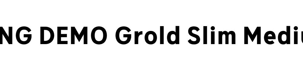  DEMO Grold Slim Medium Regular