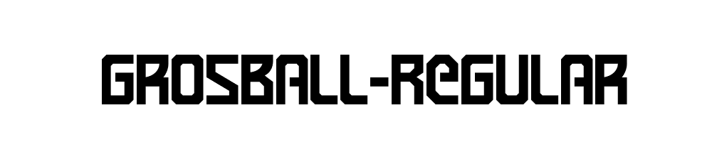 Grosball-Regular