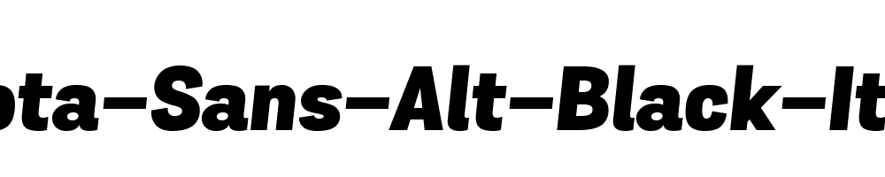 Grota-Sans-Alt-Black-Italic