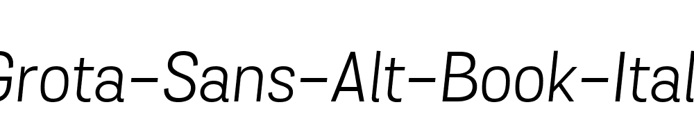 Grota-Sans-Alt-Book-Italic