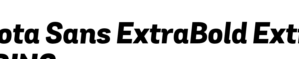  DEMO Grota Sans ExtraBold ExtraBold Italic