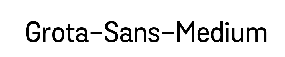 Grota-Sans-Medium