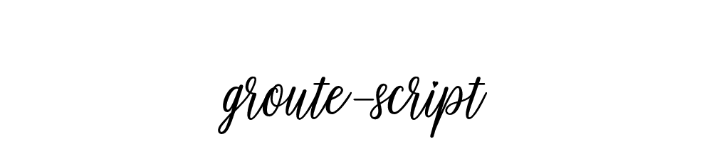 Groute Script