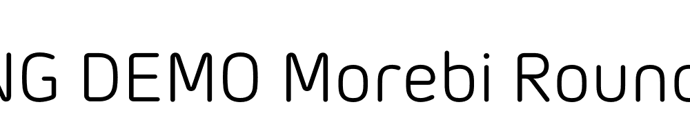  DEMO Morebi Rounded Regular