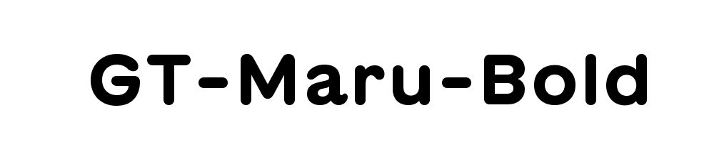 GT-Maru-Bold