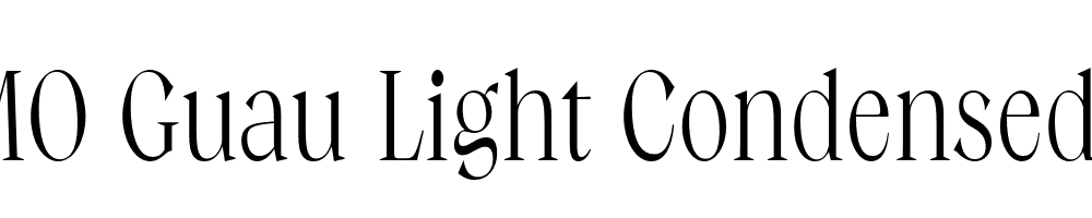 FSP DEMO Guau Light Condensed Regular