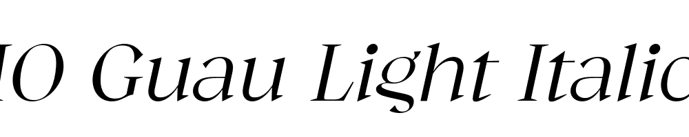 FSP DEMO Guau Light Italic Regular