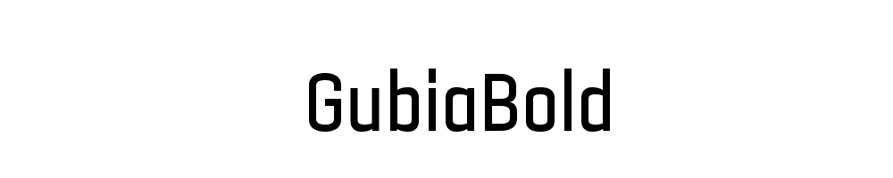 GubiaBold