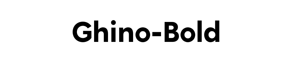 Ghino-Bold