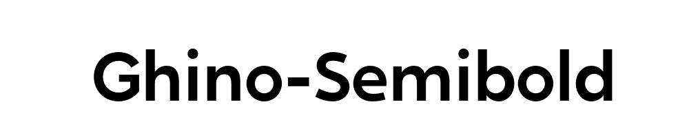 Ghino-Semibold