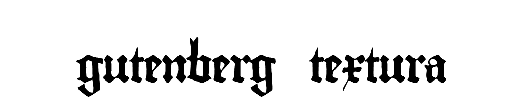 Gutenberg_textura