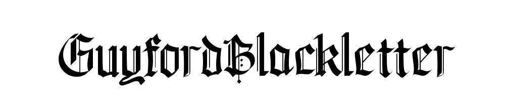 GuyfordBlackletter