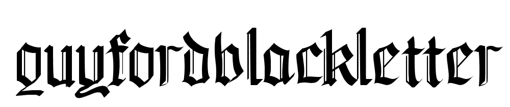 Guyfordblackletter