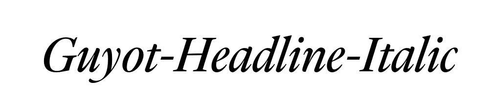 Guyot-Headline-Italic