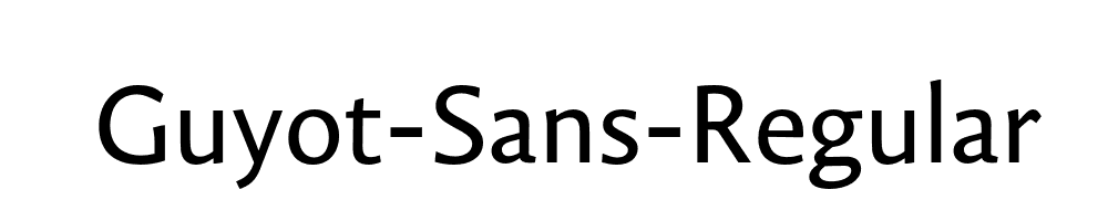 Guyot-Sans-Regular