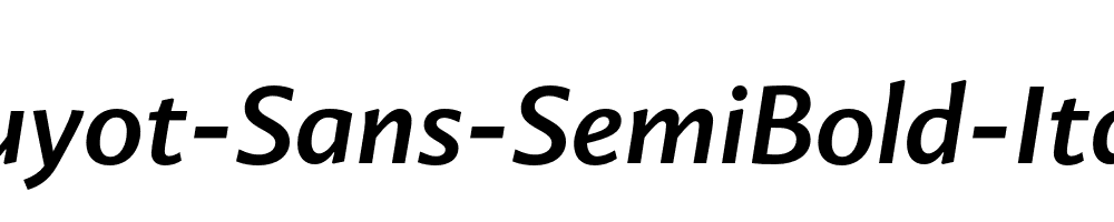 Guyot-Sans-SemiBold-Italic