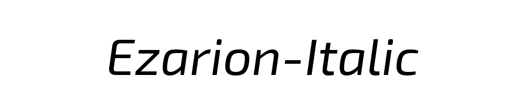 Ezarion-Italic