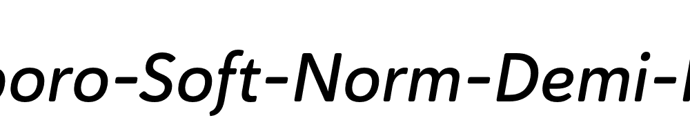 Haboro-Soft-Norm-Demi-Italic