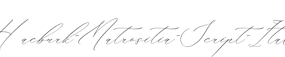 Hacburk-Matrositia-Script-Italic