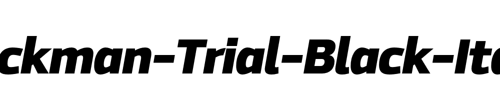 Hackman-Trial-Black-Italic