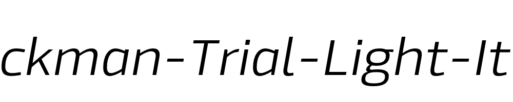 Hackman-Trial-Light-Italic