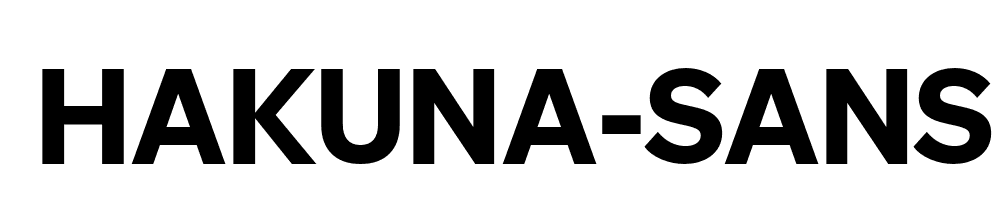 Hakuna Sans