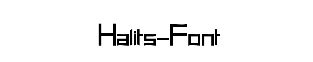 Halits-Font