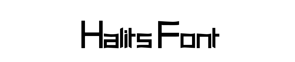 Halits Font