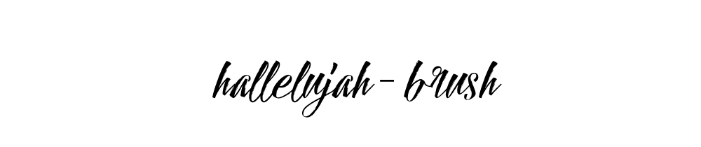 Hallelujah Brush