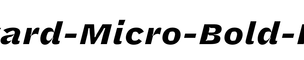 Halyard-Micro-Bold-Italic