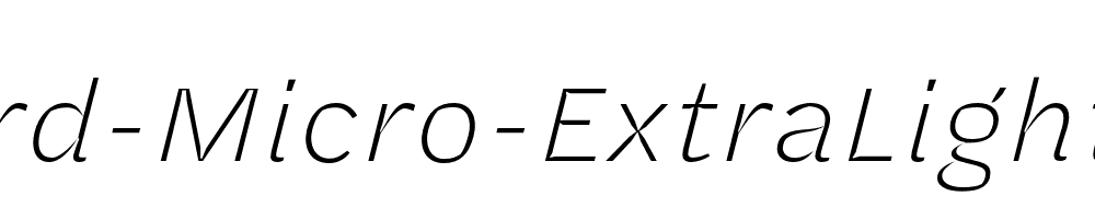 Halyard-Micro-ExtraLight-Italic