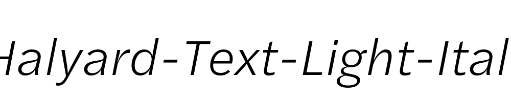 Halyard-Text-Light-Italic