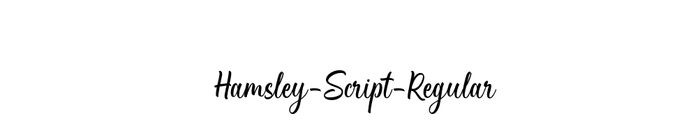 Hamsley-Script-Regular