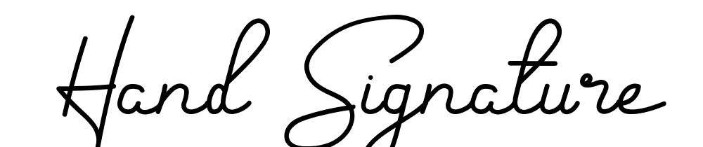 Hand Signature