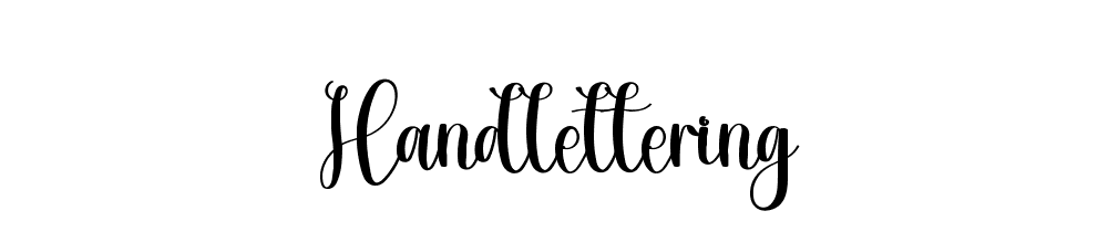 Handlettering