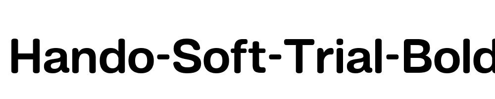 Hando-Soft-Trial-Bold