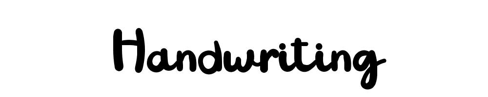 Handwriting