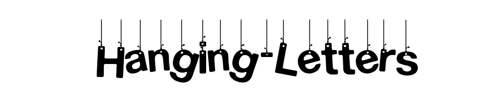 Hanging-Letters