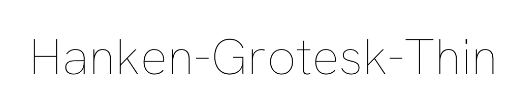 Hanken-Grotesk-Thin