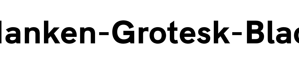 Hanken-Grotesk-Black