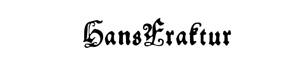 HansFraktur