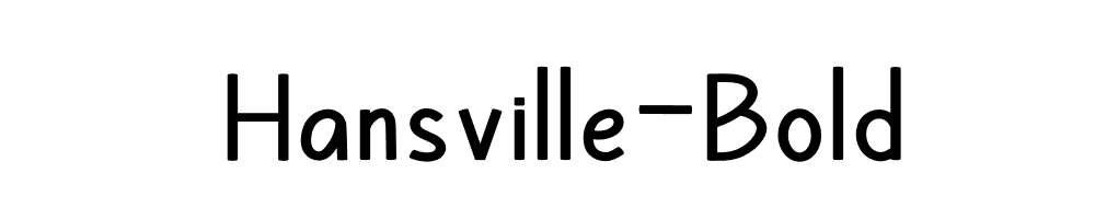 Hansville-Bold