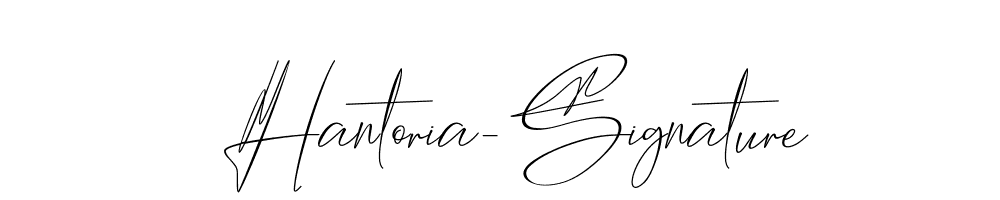 Hantoria-Signature