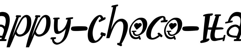 Happy-Choco-Italic