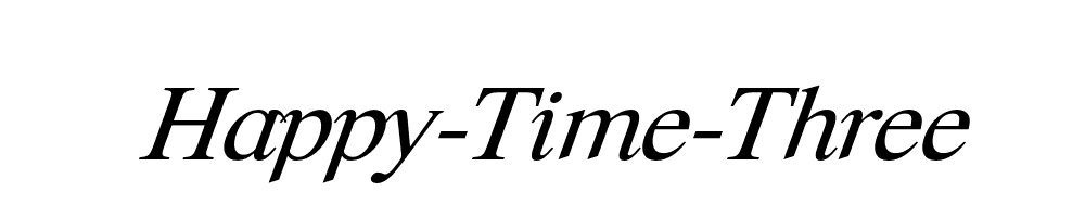 Happy-Time-Three