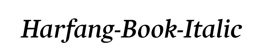 Harfang-Book-Italic