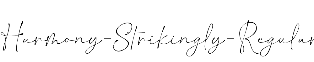 Harmony-Strikingly-Regular