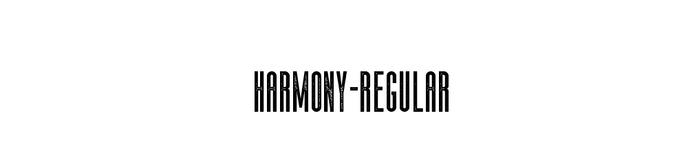 Harmony Regular